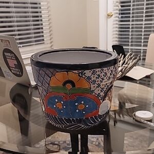 Colorful Ceramic Planter Pot